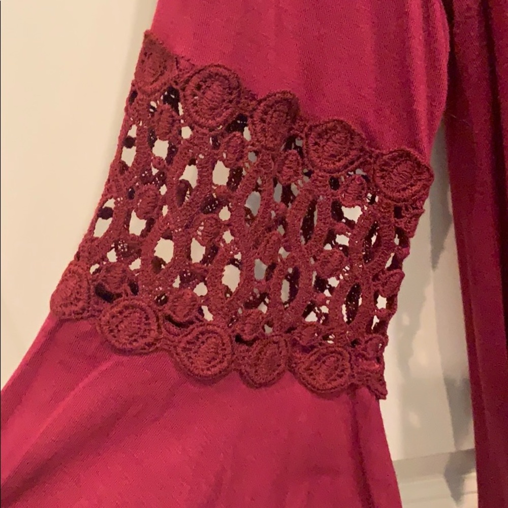 Deep red Altar’d State top! - Picture 3 of 4